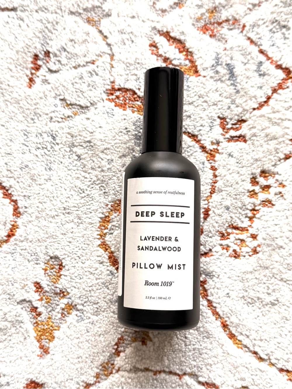 Deep Sleep Lavender & Sandalwood Pillow Mist — Black